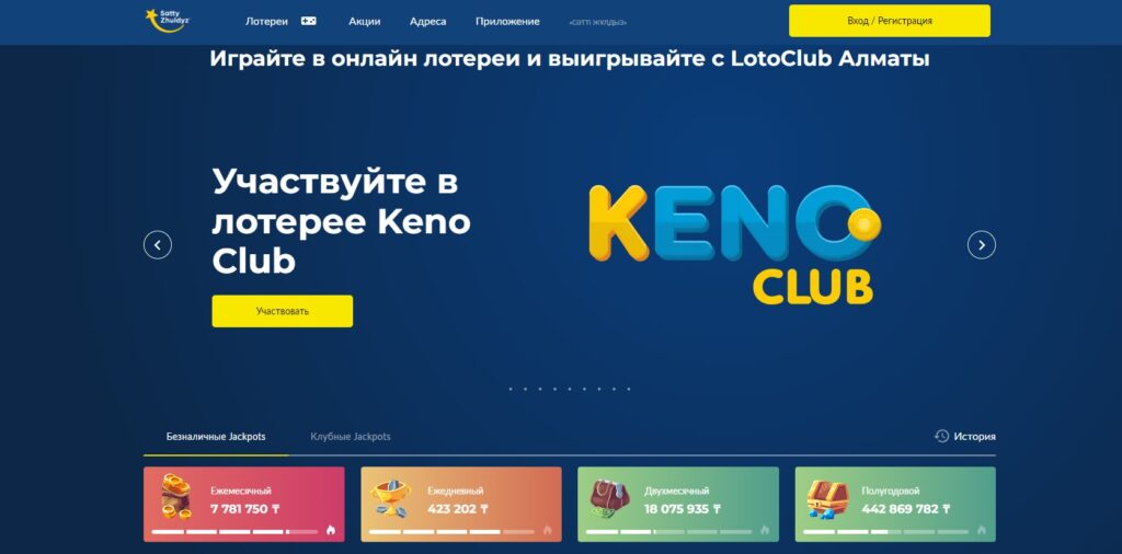 Что такое лотерея "Keno Club"?