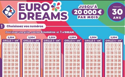 Купить билет Eurodreams Лотереи