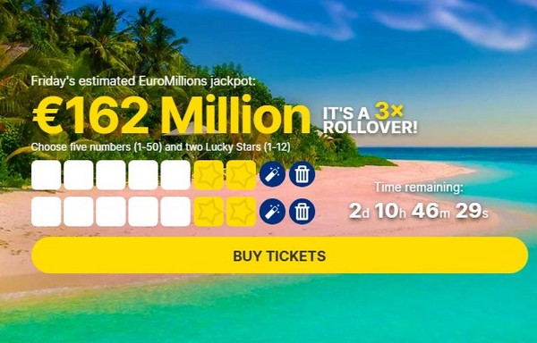 Лотерея Euromillions