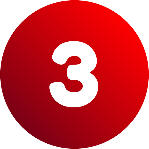 number-3 red