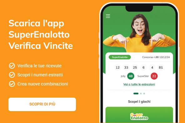 Superenalotto проверка билетов приложение