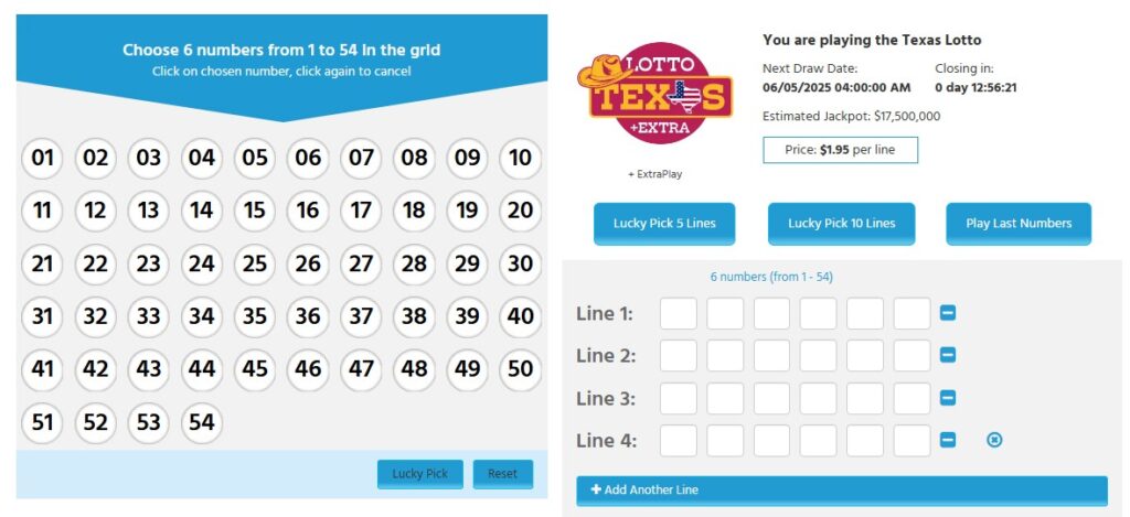Как проверить результаты розыгрыша Lotto Texas