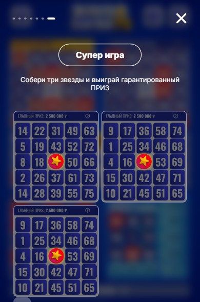 Электронная моментальная лотерея Bingo 75 Turbo
