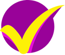 check mark violet