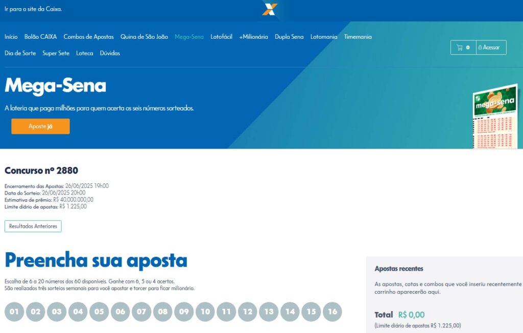 Loterias Online бразильская платформа для участия в международных лотереях