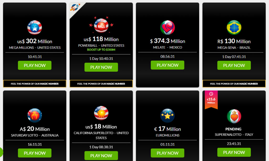 WinTrillions платформа для участия в международных лотереях