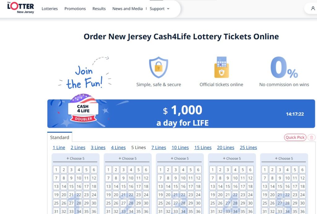Онлайн платформа TheLotter-cash4life