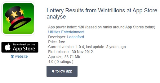 WinTrillions app