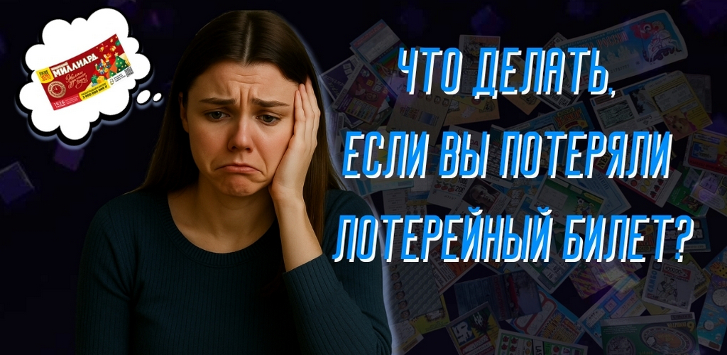 Что делать, если вы потеряли лотерейный билет
