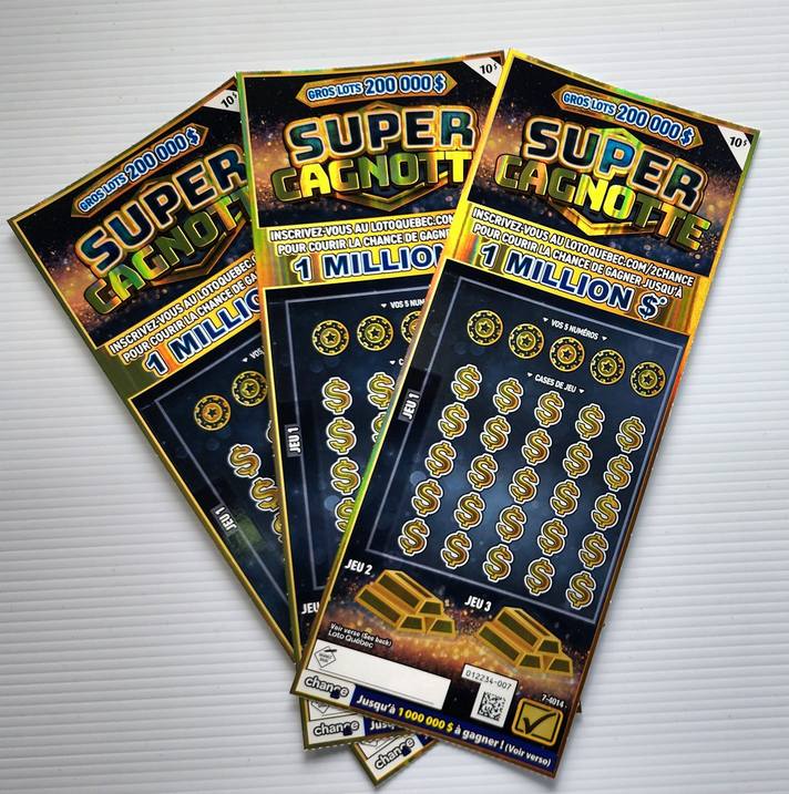 Loto-Québec "Célébration" ticket