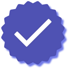 Check-mark blue