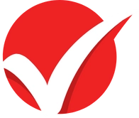 Check mark red