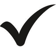 check mark black-white