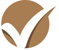 Check mark beige