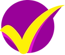 check mark violet