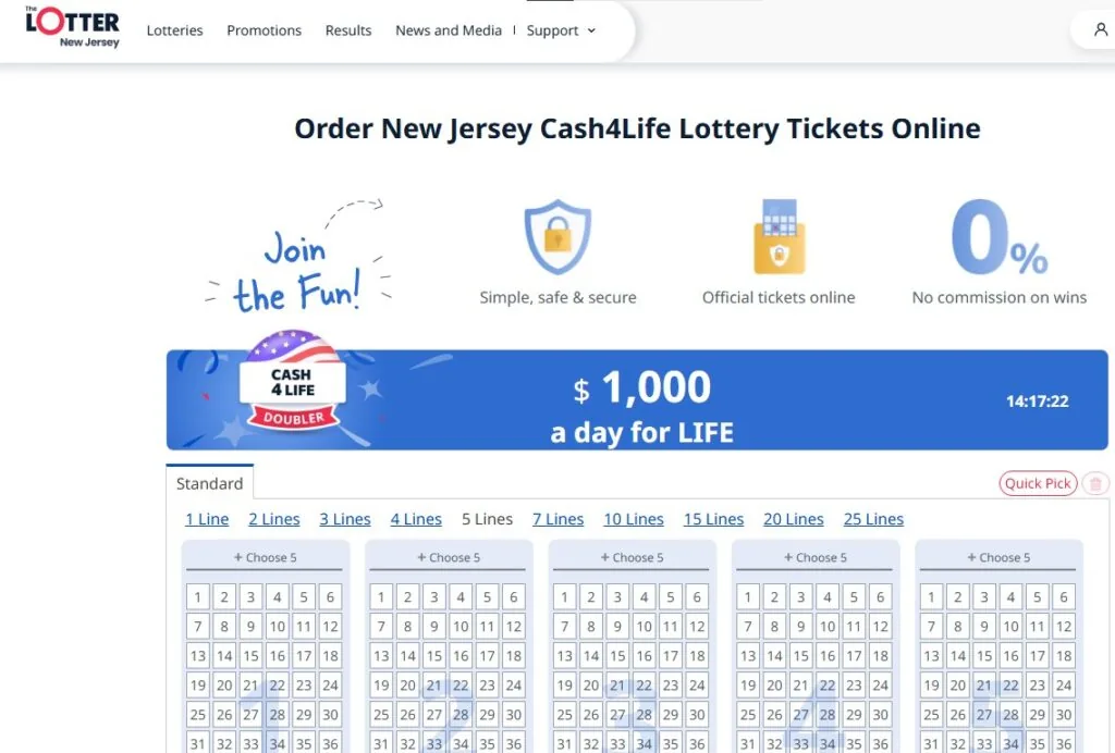Онлайн платформа TheLotter-cash4life