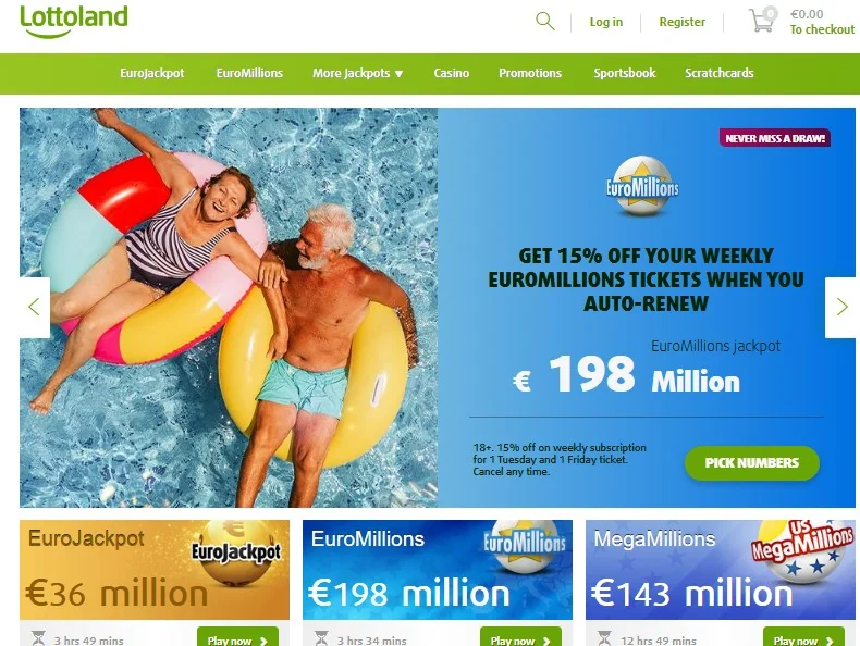 Loto Land Сайты ставок на лотереи 