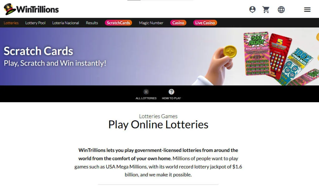 Лотерея WinTrillions